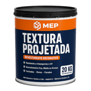 Textura Projetada MEP, balde 20 kg